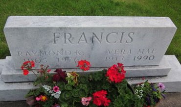 FRANCIS, RAYMOND K. - Clayton County, Iowa | RAYMOND K. FRANCIS 