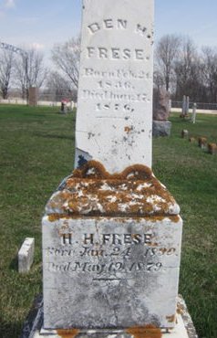 FRESE, HERMAN H. - Clayton County, Iowa | HERMAN H. FRESE 