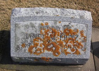 FRITZ, JANET M. - Clayton County, Iowa | JANET M. FRITZ 