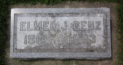 GENZ, ELMER J. - Clayton County, Iowa | ELMER J. GENZ 