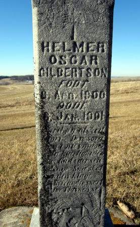 GILBERTSON, HELMER OSCAR - Clayton County, Iowa | HELMER OSCAR GILBERTSON 