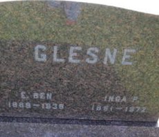 GLESNE, INGA P. - Clayton County, Iowa | INGA P. GLESNE 