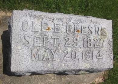 GLESNE, OLE E. - Clayton County, Iowa | OLE E. GLESNE 