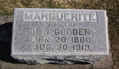 GODDEN, MARGUERITE - Clayton County, Iowa | MARGUERITE GODDEN 