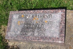 GOEDKEN, MARY KATHRYN - Clayton County, Iowa | MARY KATHRYN GOEDKEN 