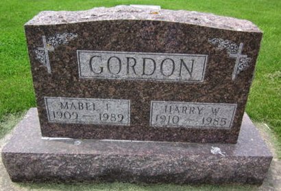 GORDON, MABEL F. - Clayton County, Iowa | MABEL F. GORDON 