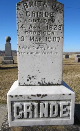 GRINDE, BRITA J. - Clayton County, Iowa | BRITA J. GRINDE 