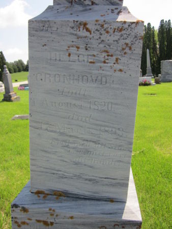 GRONHOVD, HELGE - Clayton County, Iowa | HELGE GRONHOVD 