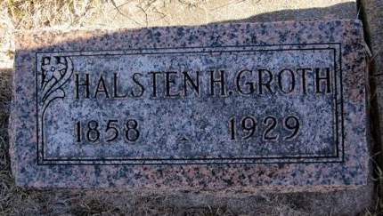 GROTH, HALSTEN H. - Clayton County, Iowa | HALSTEN H. GROTH 