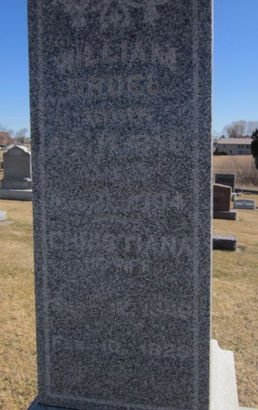 GRUEL, CHRISTIANA - Clayton County, Iowa | CHRISTIANA GRUEL 