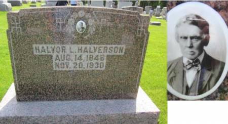 HALVERSON, HALVOR L. VALLE - Clayton County, Iowa | HALVOR L. VALLE HALVERSON 