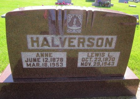 HALVERSON, LEWIS L. - Clayton County, Iowa | LEWIS L. HALVERSON 