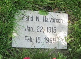 HALVORSON, LELAND N. - Clayton County, Iowa | LELAND N. HALVORSON 
