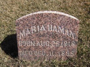 HAMAN, MARIA - Clayton County, Iowa | MARIA HAMAN 