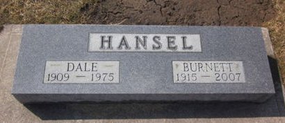 HANSEL, BURNETT - Clayton County, Iowa | BURNETT HANSEL 