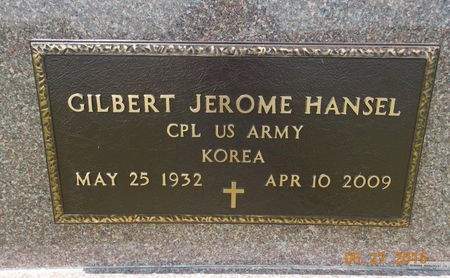 HANSEL, GILBERT JEROME - Clayton County, Iowa | GILBERT JEROME HANSEL 