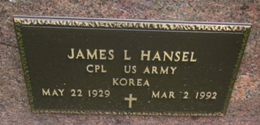 HANSEL, JAMES L. - Clayton County, Iowa | JAMES L. HANSEL 
