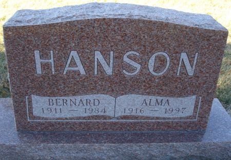 HANSON, ALMA - Clayton County, Iowa | ALMA HANSON 