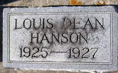 HANSON, LOUIS DEAN - Clayton County, Iowa | LOUIS DEAN HANSON 