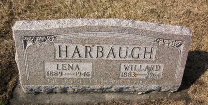 HARBAUGH, LENA - Clayton County, Iowa | LENA HARBAUGH 