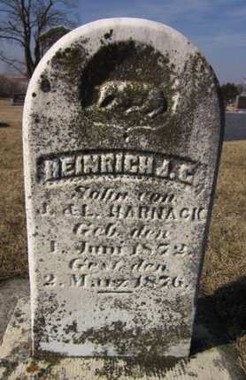 HARNACK, HEINRICH J.C. - Clayton County, Iowa | HEINRICH J.C. HARNACK 