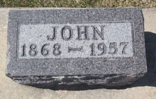 HARNACK, JOHN - Clayton County, Iowa | JOHN HARNACK 