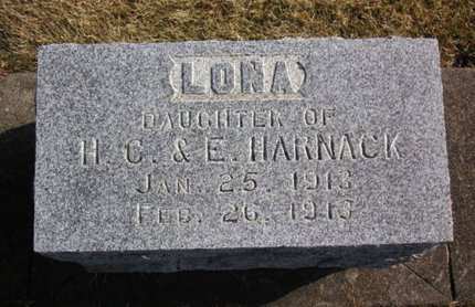 HARNACK, LONA - Clayton County, Iowa | LONA HARNACK 