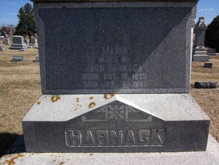 HARNACK, MARIA - Clayton County, Iowa | MARIA HARNACK 