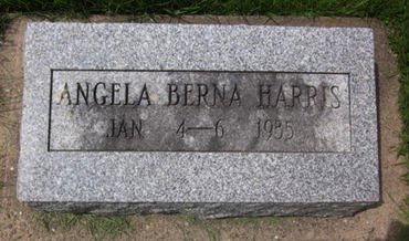 HARRIS, ANGELA BERNA - Clayton County, Iowa | ANGELA BERNA HARRIS 