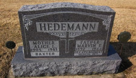 HEDEMANN, MARVIN F. - Clayton County, Iowa | MARVIN F. HEDEMANN 