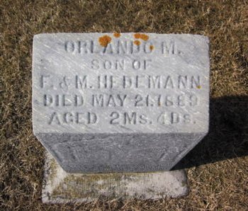 HEDEMANN, ORLANDO M. - Clayton County, Iowa | ORLANDO M. HEDEMANN 