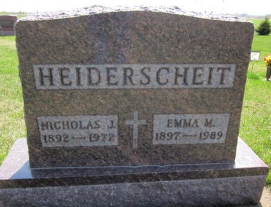 HEIDERSCHEIT, EMMA M. - Clayton County, Iowa | EMMA M. HEIDERSCHEIT 