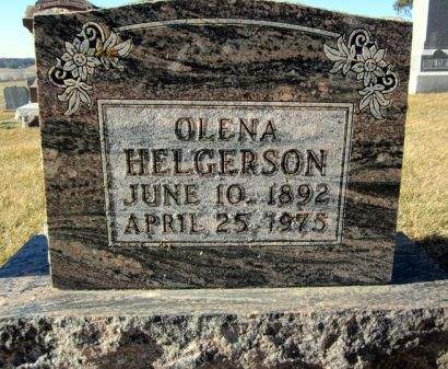 HELGERSON, OLENA - Clayton County, Iowa | OLENA HELGERSON 