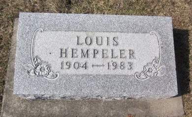 HEMPELER, LOUIS - Clayton County, Iowa | LOUIS HEMPELER 