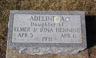 HENNING, ADELINE A. - Clayton County, Iowa | ADELINE A. HENNING 