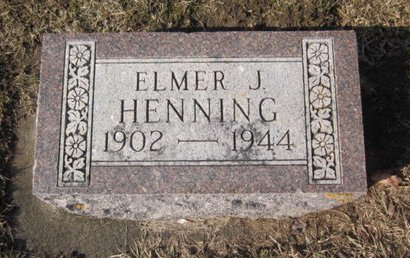 HENNING, ELMER J. - Clayton County, Iowa | ELMER J. HENNING 