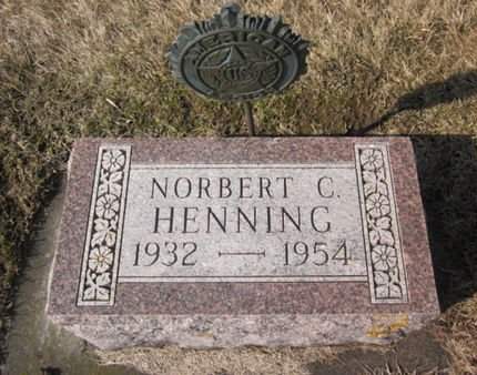 HENNING, NORBERT C. - Clayton County, Iowa | NORBERT C. HENNING 