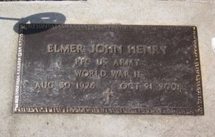 HENRY, ELMER JOHN - Clayton County, Iowa | ELMER JOHN HENRY 