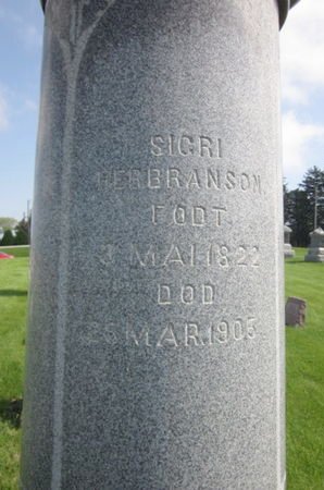 HERBRANSON, SIGRI - Clayton County, Iowa | SIGRI HERBRANSON 