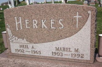 EHLERS HERKES, MABEL M. - Clayton County, Iowa | MABEL M. EHLERS HERKES 