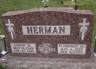 HERMAN, FLORENCE M. - Clayton County, Iowa | FLORENCE M. HERMAN 
