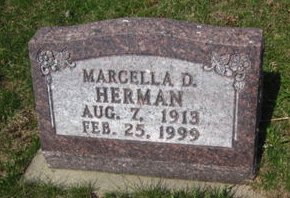 HERMAN, MARCELLA D. - Clayton County, Iowa | MARCELLA D. HERMAN 