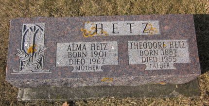 HETZ, THEODORE - Clayton County, Iowa | THEODORE HETZ 