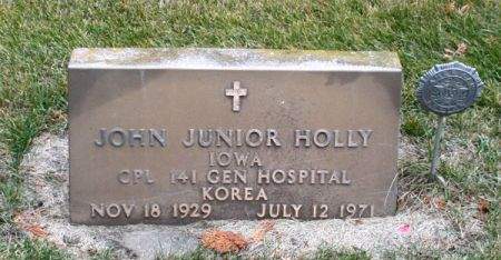 HOLLY, JOHN JUNIOR - Clayton County, Iowa | JOHN JUNIOR HOLLY 