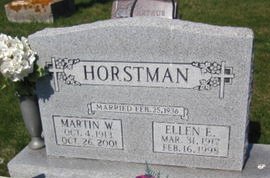 HORSTMAN, ELLEN - Clayton County, Iowa | ELLEN HORSTMAN 