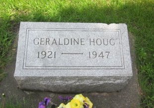 HOUG, GERALDINE - Clayton County, Iowa | GERALDINE HOUG 