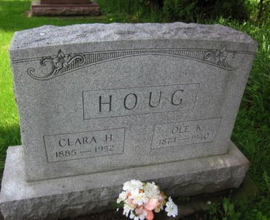 HOUG, CLARA H. - Clayton County, Iowa | CLARA H. HOUG 