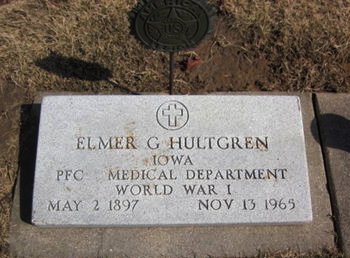HULTGREN, ELMER G. - Clayton County, Iowa | ELMER G. HULTGREN 