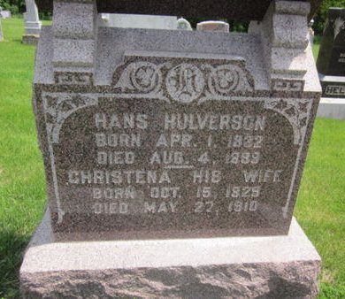 HULVERSON, HANS - Clayton County, Iowa | HANS HULVERSON 