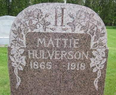 HULVERSON, MATTIE - Clayton County, Iowa | MATTIE HULVERSON 